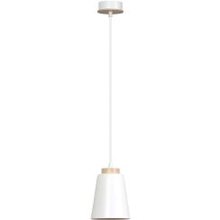 Emibig Bolero lampe suspendue 1x15 W blanc-bois 443/1