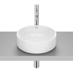 Roca Ona lavabo 37x37 cm ronde à poser blanc A32768JS00