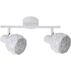 Light Prestige Reus plafonnier 2x40 W blanc LP-8069/2WSWH