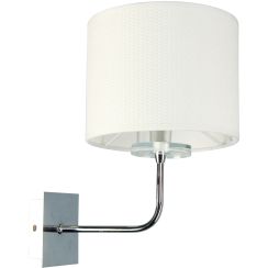 Candellux Estera applique murale 1x40 W chrome-crème 21-11473