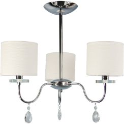Candellux Estera plafonnier 3x40 W chrome-crème 33-11664