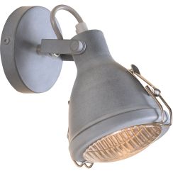 Candellux Crodo applique murale 1x40 W gris 91-71101