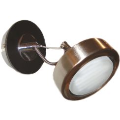 Candellux Earth applique murale 1x9 W satin-wengé 91-15788