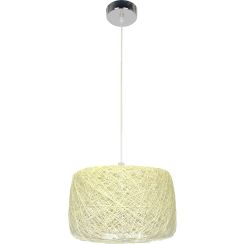 Candellux Panda lampe suspendue 1x60 W crème 31-51141