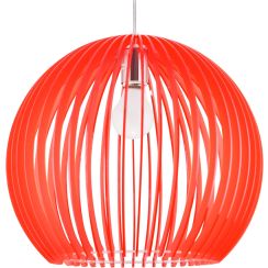 Candellux Haga lampe suspendue 1x60 W rouge 31-50413