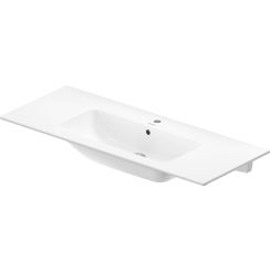 Duravit ME by Starck lavabo 123x49 cm rectangulaire classique-de meuble-avec plateau blanc 23361200001