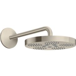 Axor One douche à effet de pluie avec bras 28x28 cm ronde || 48491820