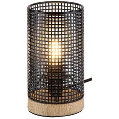Rabalux Boogie lampe de table 1x25 W noir-bois 3180