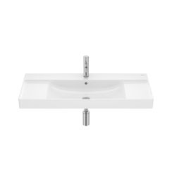 Roca Ona lavabo 100x46 cm rectangulaire classique blanc A32768A000