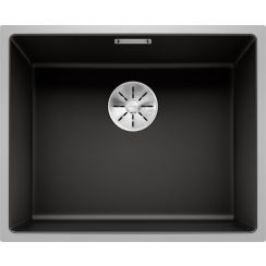 Blanco Subline 500-IF évier granit-acier inoxydable 54.3x44.3 cm noir 525997