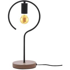 Rabalux Rufin lampe de table 1x40 W noir-bois 3220