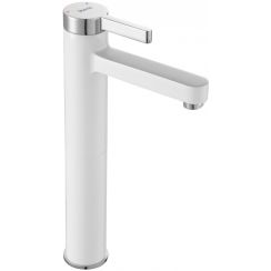 Rea Polo bateria umywalkowa stojąca chrom-biała REA-B9942