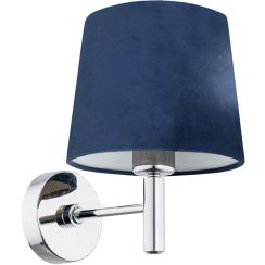 Argon Bolzano applique murale 1x15 W chrome-bleu marine 3908