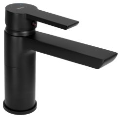 Rea Argus mitigeur de lavabo sur pied noir REA-B6210