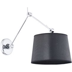 Argon Zakyntos applique murale 1x15 W noir-chrome 3547