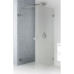 Riho Scandic cabine de douche 100x90 cm rectangulaire noir mat/verre transparent G001041121