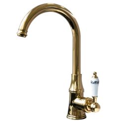 Berg Indygo mitigeur de cuisine sur pied or/vieil or 17033G