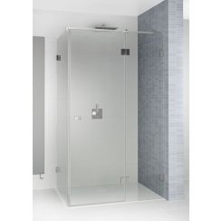 Riho Scandic cabine de douche 80x80 cm carrée chrome brillant/verre transparent G001054120