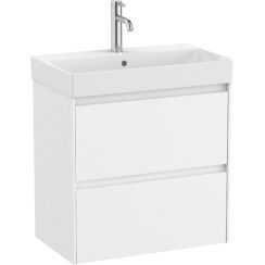 Roca Ona lavabo avec meuble 60 cm blanche A851684509