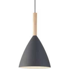 Nordlux Pure lampe suspendue 1x40 W gris/cendre 43293010