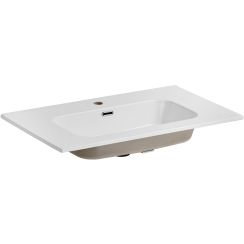 Comad Go lavabo 81x46 cm rectangulaire de meuble blanc GO80/DP-8095