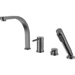 Besco Decco mitigeur bain-douche pour baignoire graphite BW-D4-GR