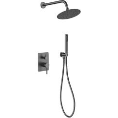 Besco Decco ensemble de douche encastré oui graphite BP-DIII-GR