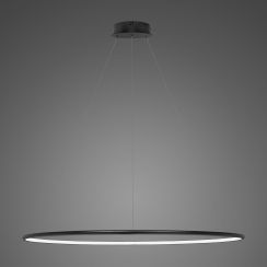 Altavola Design Ledowe Okręgi lampe suspendue 1x45 W noir LA073/P_120_in_4k_black