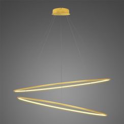 Altavola Design Ledowe Okręgi lampe suspendue 2x W doré LA074/P_120_in_3k_gold_dimm