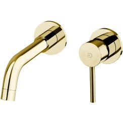 FDesign Flusso mitigeur de lavabo encastrée doré FD1-FLS-3PA-55