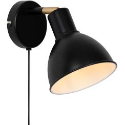 Nordlux Pop applique murale 1x18 W noir 2213641003