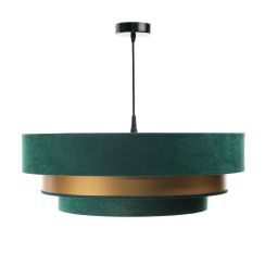 BPS Koncept Triniti lampe suspendue 1x60 W vert-doré 050-075-60