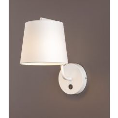 MaxLight Chicago applique murale 1x40 W blanc W0193
