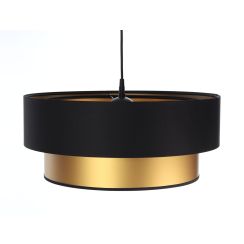 BPS Koncept Duo ellegant lampe suspendue 1x60 W noir-doré 061-044-40