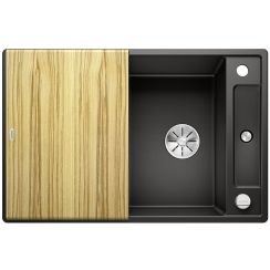 Blanco Axia III 45 S évier en granit 78x51 cm noir 525841