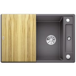 Blanco Axia III 45 S évier en granit 78x51 cm gris/graphite/onyx 523174