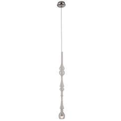 MaxLight Murano lampe suspendue 1x3 W chrome P0248