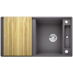 Blanco Axia III 5 S évier en granit 91.5x51 cm gris/graphite/onyx 523206