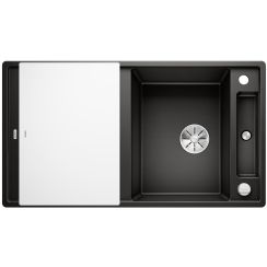 Blanco Axia III 5 S évier en granit 91.5x51 cm noir 525844