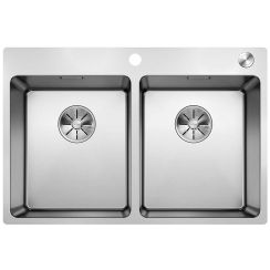 Blanco Andano 340/340-IF/A évier en acier inoxydable 70.5x50 cm 525248