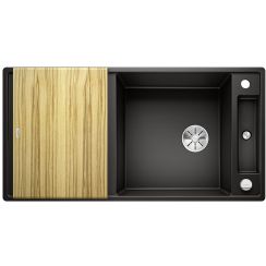 Blanco Axia III XL 6 S évier en granit 100x51 cm noir 525858