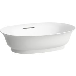 Laufen The New Classic umywalka 55x38 cm owalna nablatowa biała H8128534001091