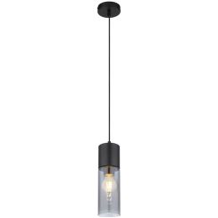 Globo Lighting Annika lampe suspendue 1x25 W noir-fumé 21000HB