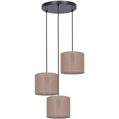 Kaja Sevana lampe suspendue 3x40 W noir K-4376