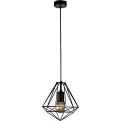 Kaja Marko lampe suspendue 1x60 W noir K-4018
