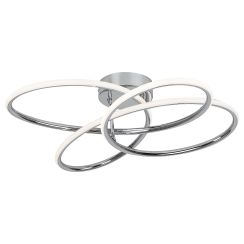 Rabalux Piero plafonnier 1x30 W blanc-chrome 6955
