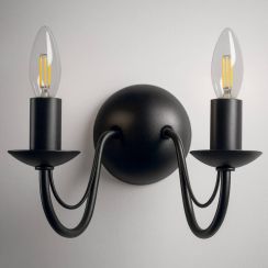 Kaja Bartez applique murale 2x10 W noir K-3994