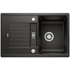 Blanco Zia 45 S évier en granit 75x50 cm noir 526012