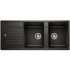 Blanco Zia 8 S évier en granit 116x50 cm noir 526027