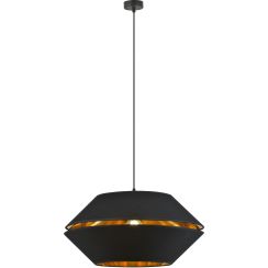 Emibig Piano lampe suspendue 1x15 W noir-doré 1183/1